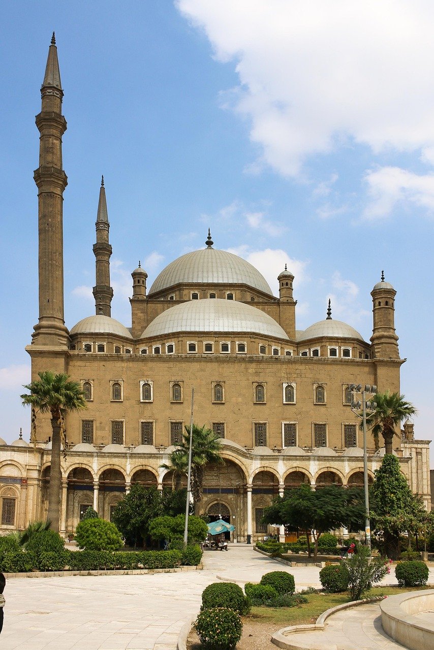 Cairo Citadel mosque minaret historic Egypt architecture