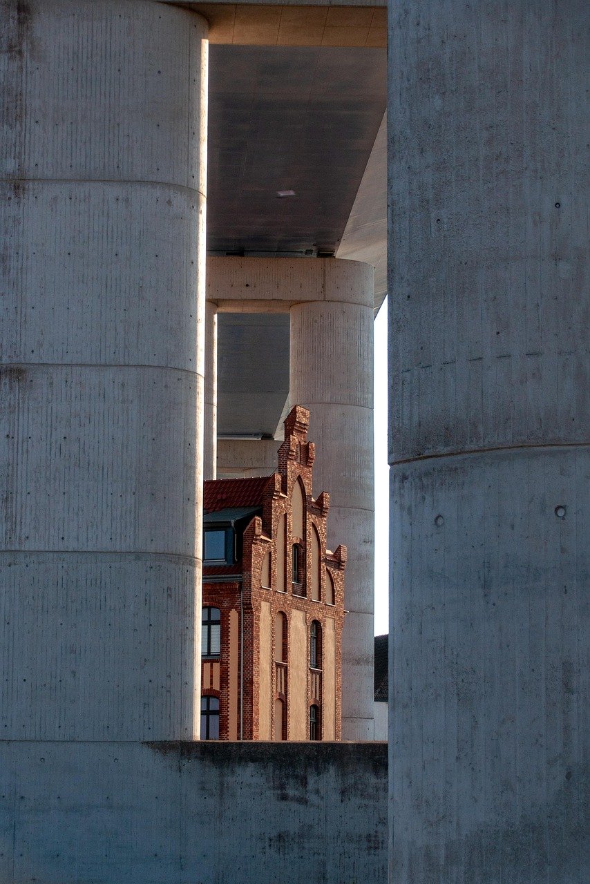 concrete modern building architecture exterior