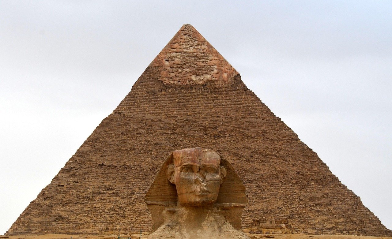 Sphinx Egypt pyramid historical ancient Giza pharaoh