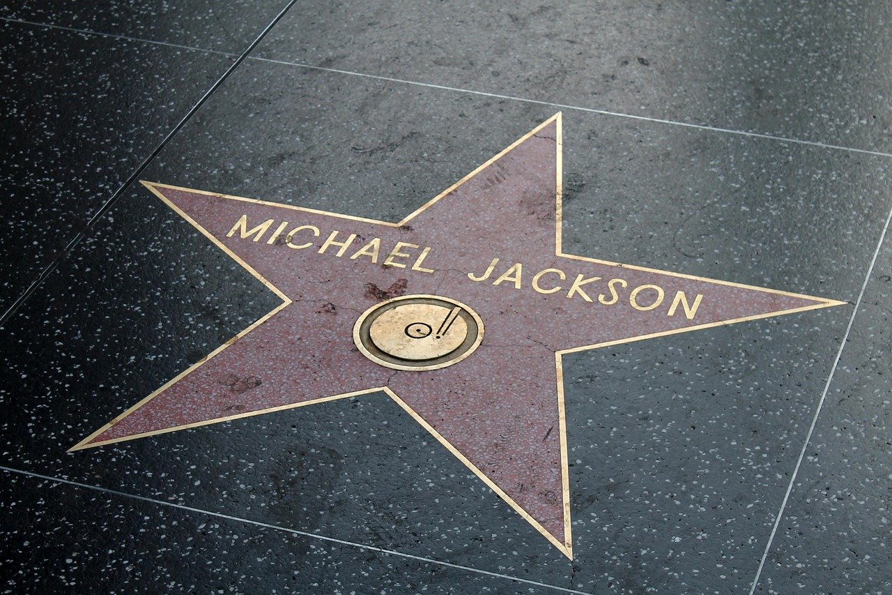 Hollywood Walk of Fame stars sidewalk Hollywood Boulevard Los Angeles