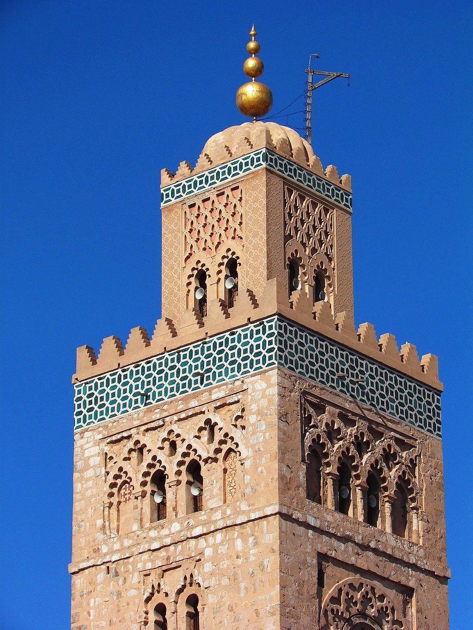 Koutoubia Mosque Marrakech minaret Morocco Almohad architecture