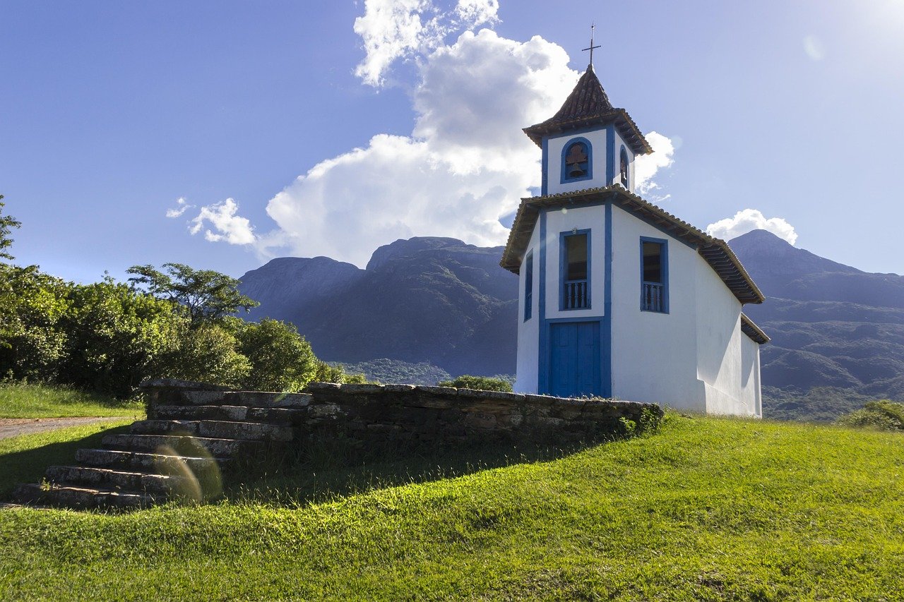 Petropolis Imperial Museum Brazil mountain city historic palace garden summer