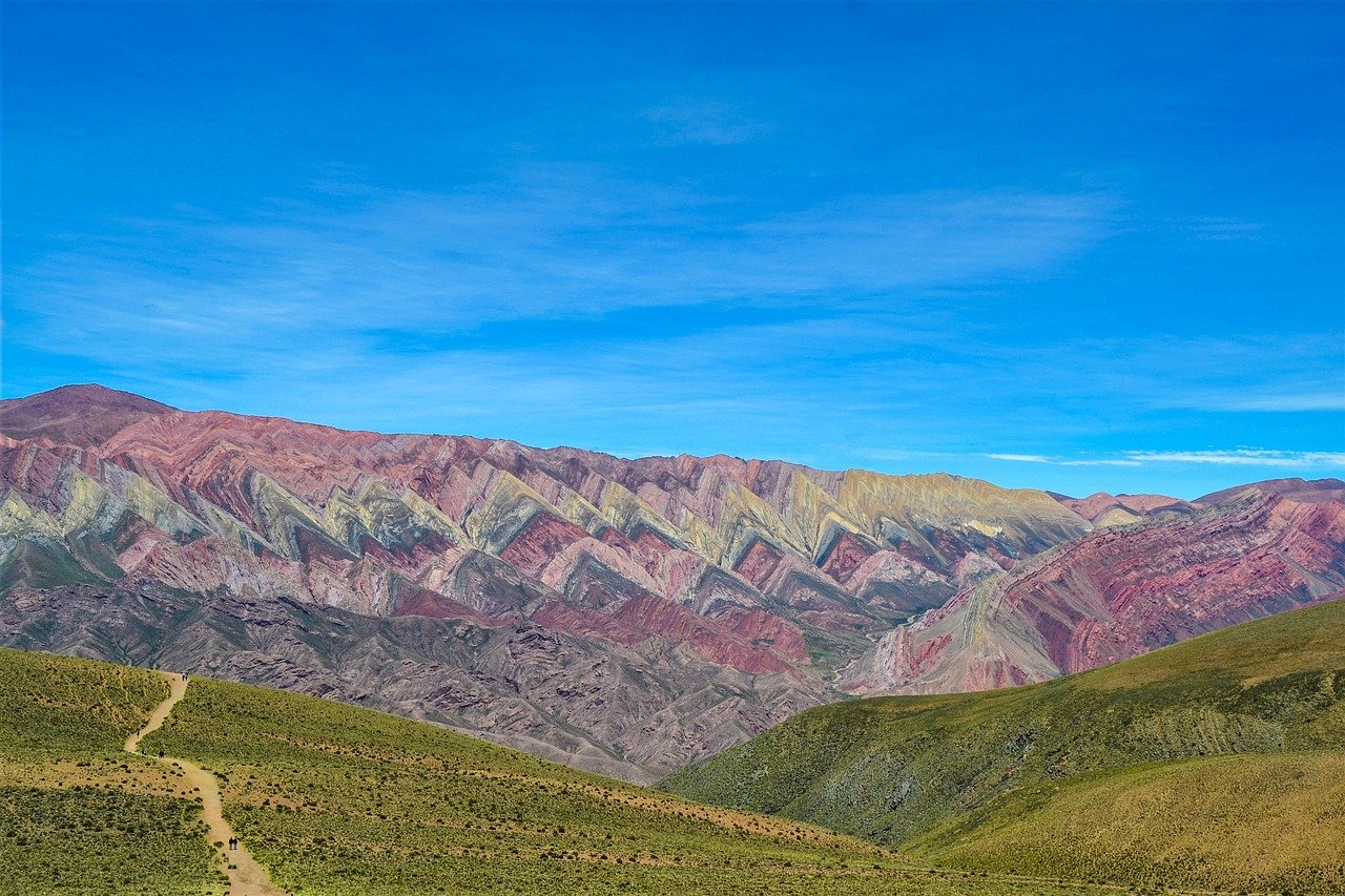 Purmamarca village market Argentina Jujuy craft market