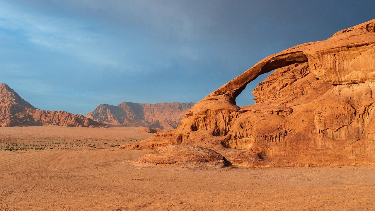 Wadi Al-Hitan Valley of Whales fossil desert landscape
