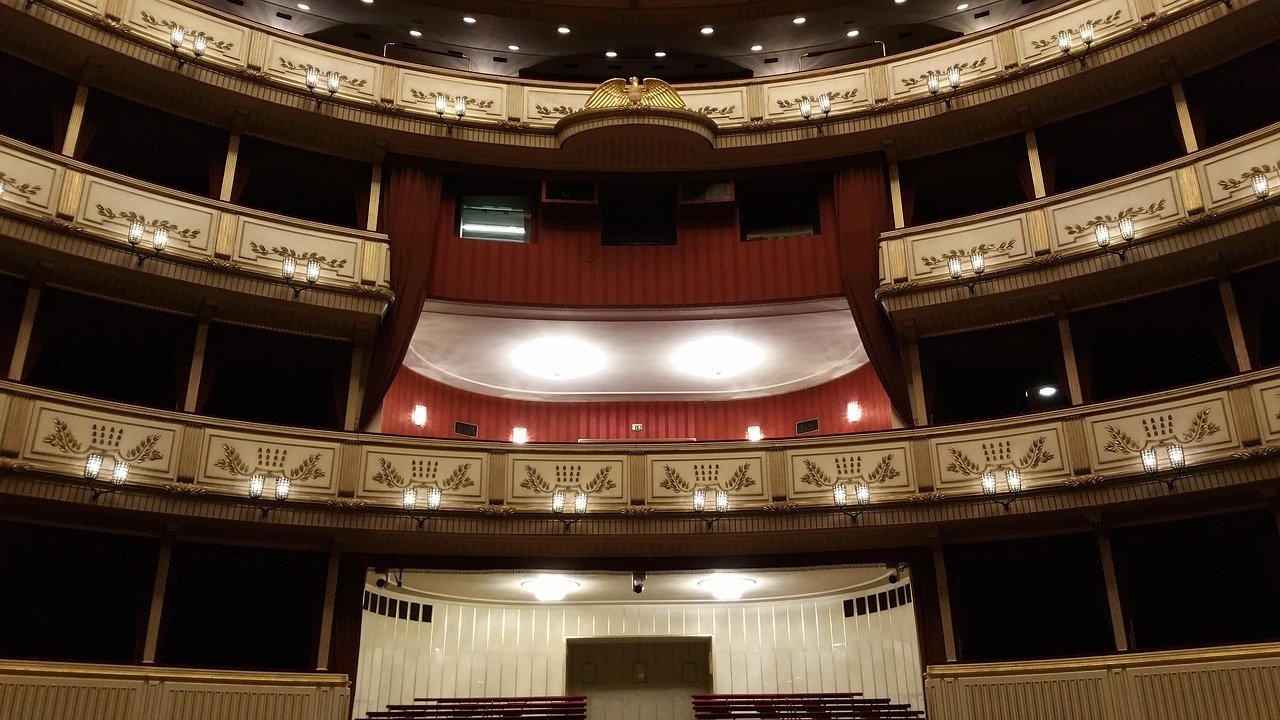 Opera house grand interior architecture