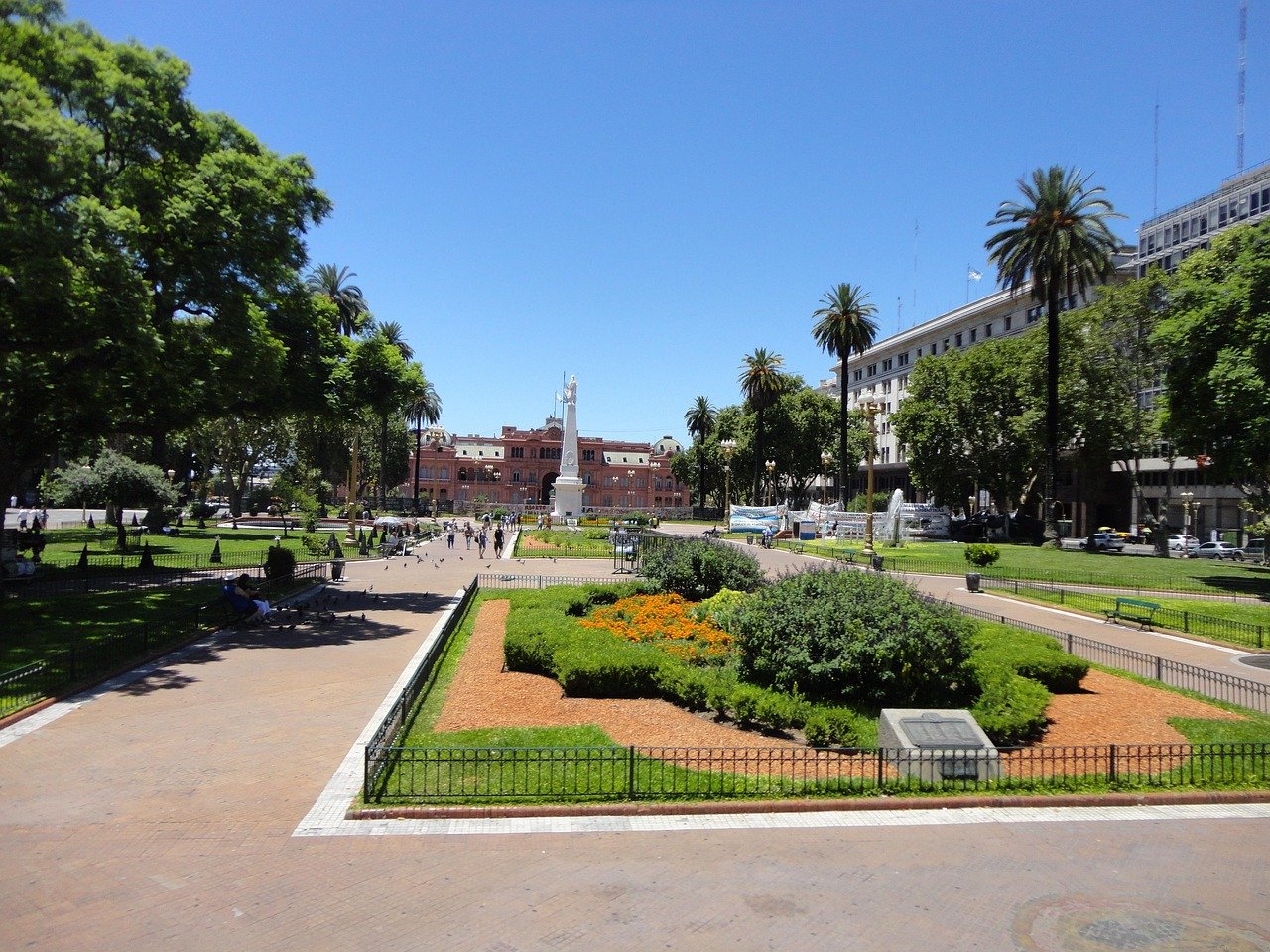 Casa Rosada Buenos Aires pink presidential palace facade