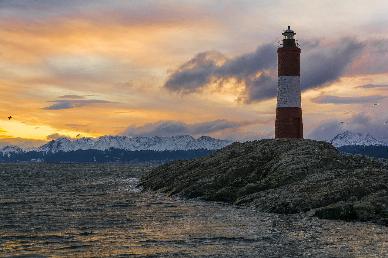 Beagle Channel Ushuaia Argentina catamaran boat tour water