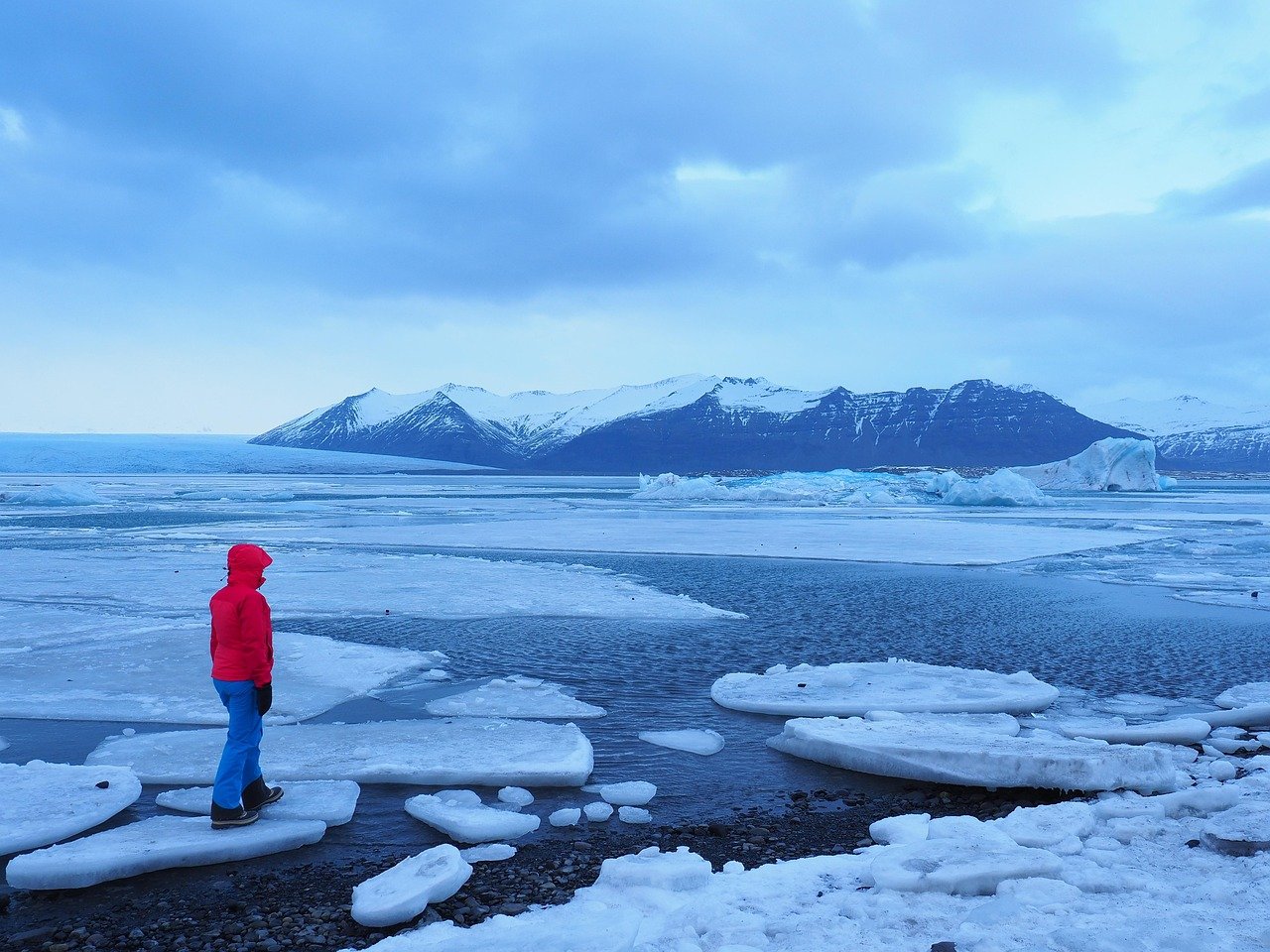 Ice trekking crampons glacier Patagonia adventure
